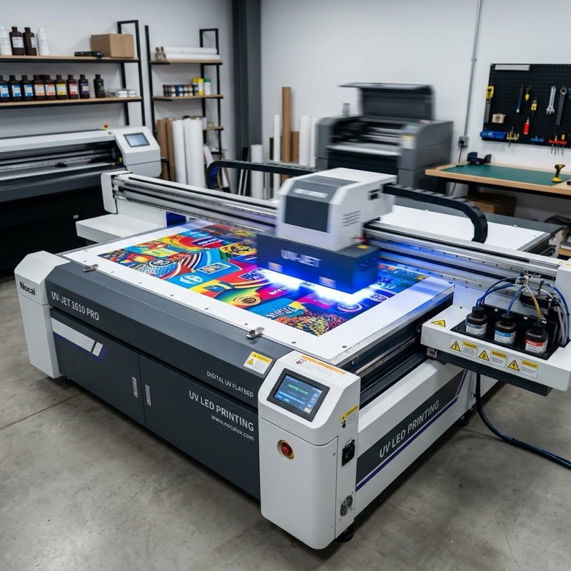 Máquina de impresión UV — Rixido Bogotá