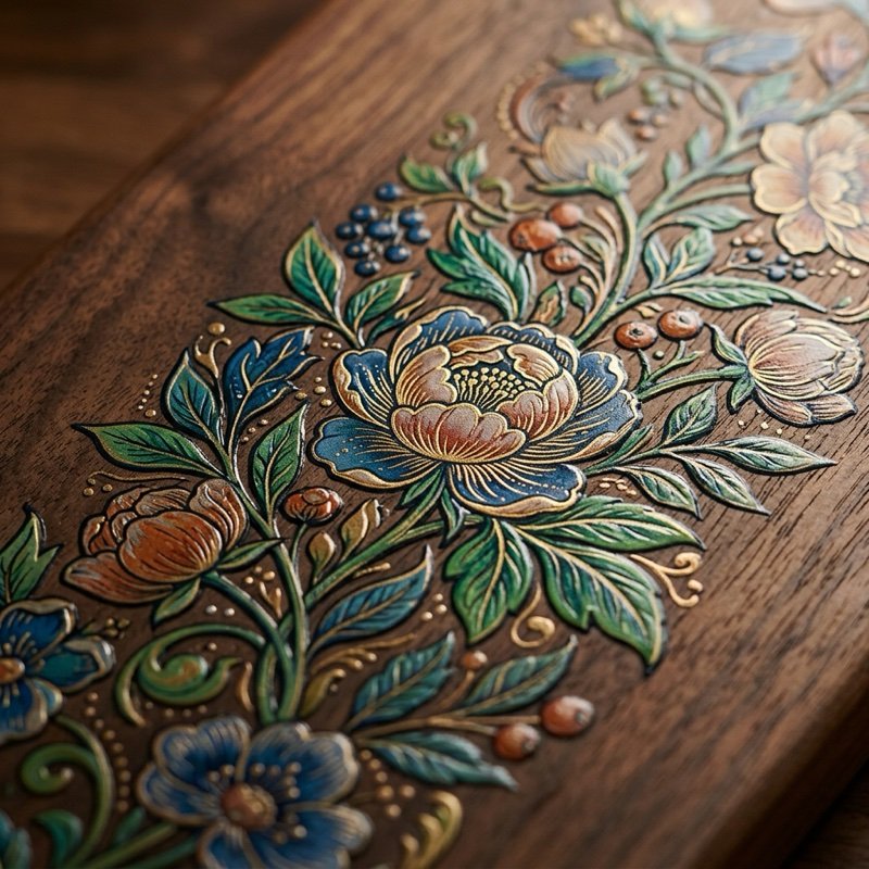 Impresión UV en madera